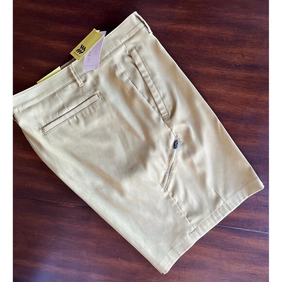 All In Motion Quick Dry Men’s Cargo Khaki Green Shorts Sz. 38 - UPF 50-UV - Picture 3 of 8